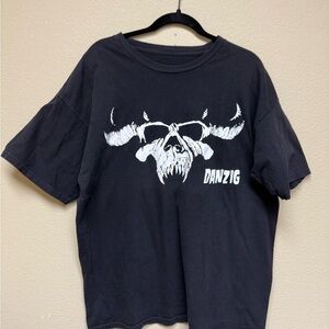 VTG DANZIG Black Graphic T-Shirt- Men’s 2XL